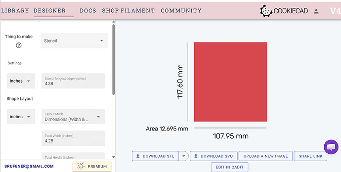 my stencil is not showing any details